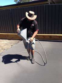 Textured Spray — Newcastle, NSW — Haitch’s Concrete Resurfacing Textured Spray — Newcastle, NSW — Haitch’s Concrete Resurfacing