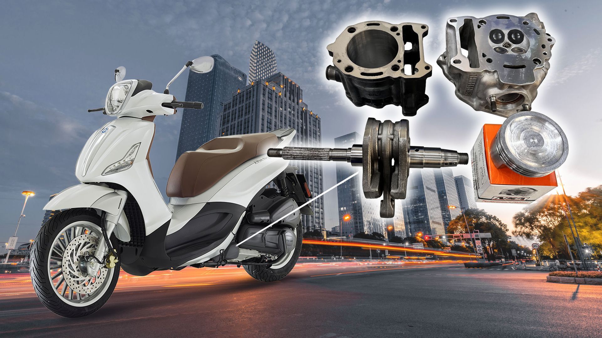 PIAGGIO BEVERLY 300 ΕΠΙΣΚΕΥΗ
