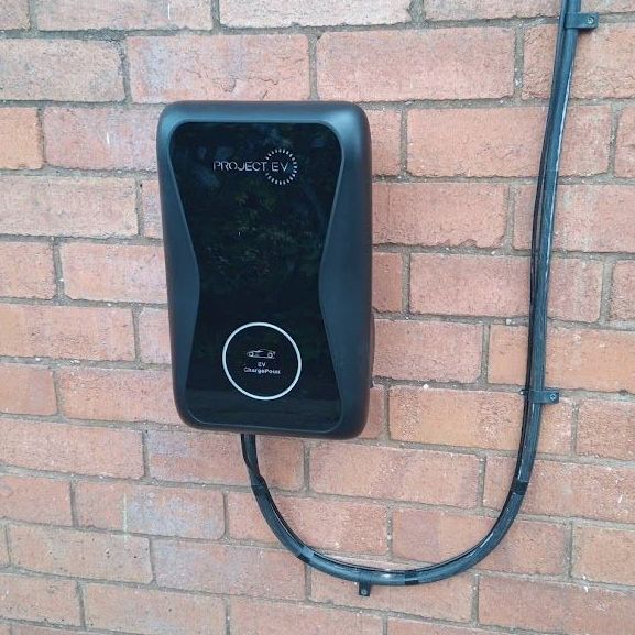 Project EV electric vehicle charger untethered
