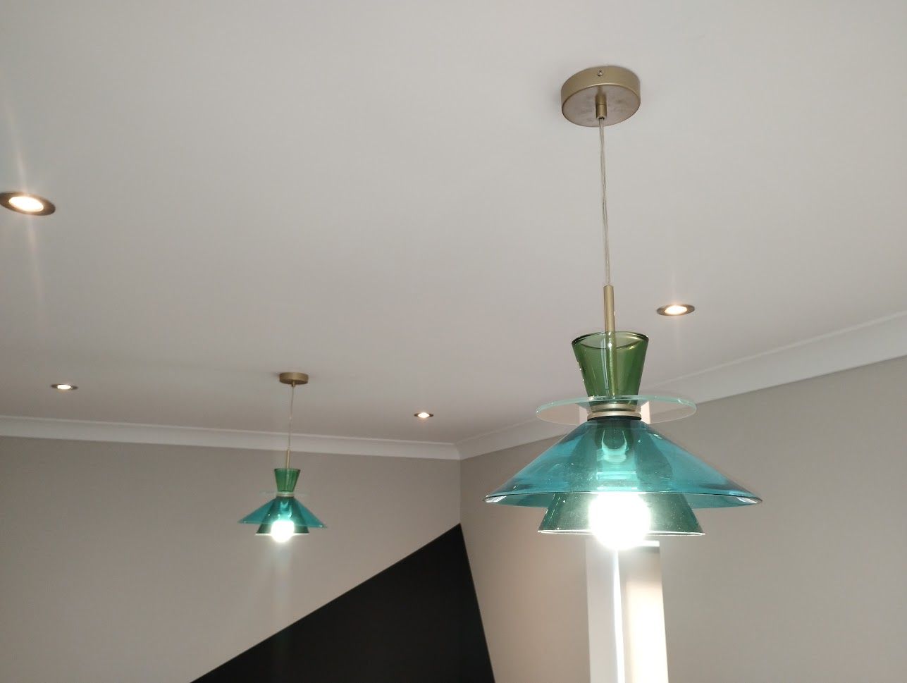 Designer ceiling lights installed in Birmingham