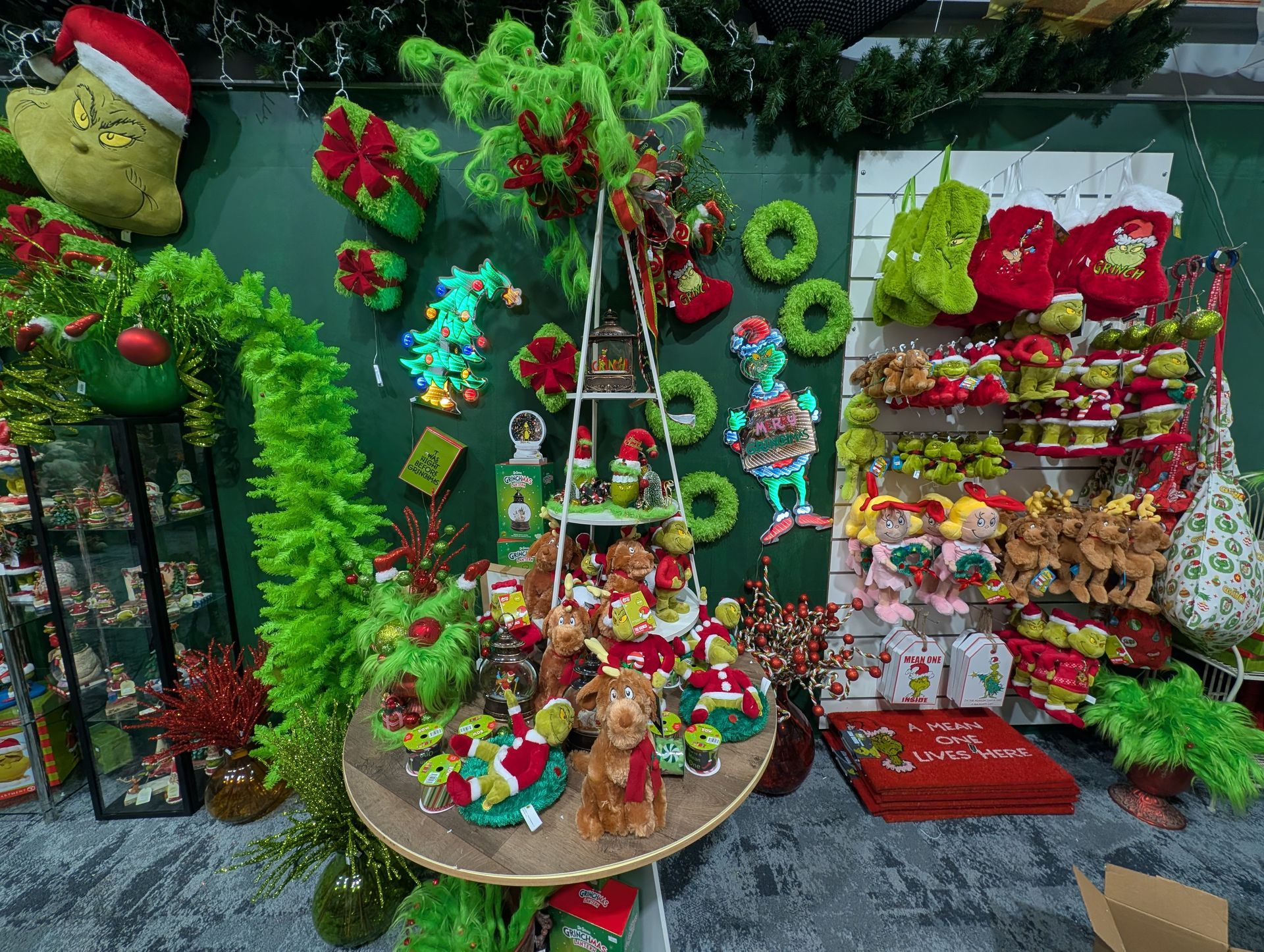 Colorful Christmas Décor Display with Ornaments — Jingle Bell Christmas In Casino, NSW