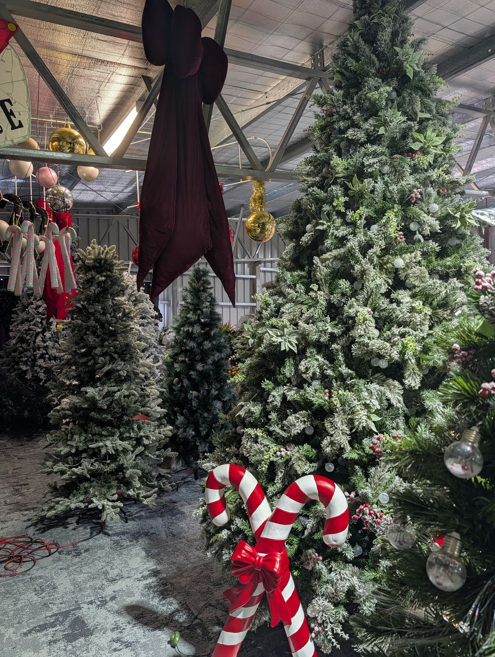 Holiday Display with Decorated Christmas Trees — Jingle Bell Christmas In Casino, NSW