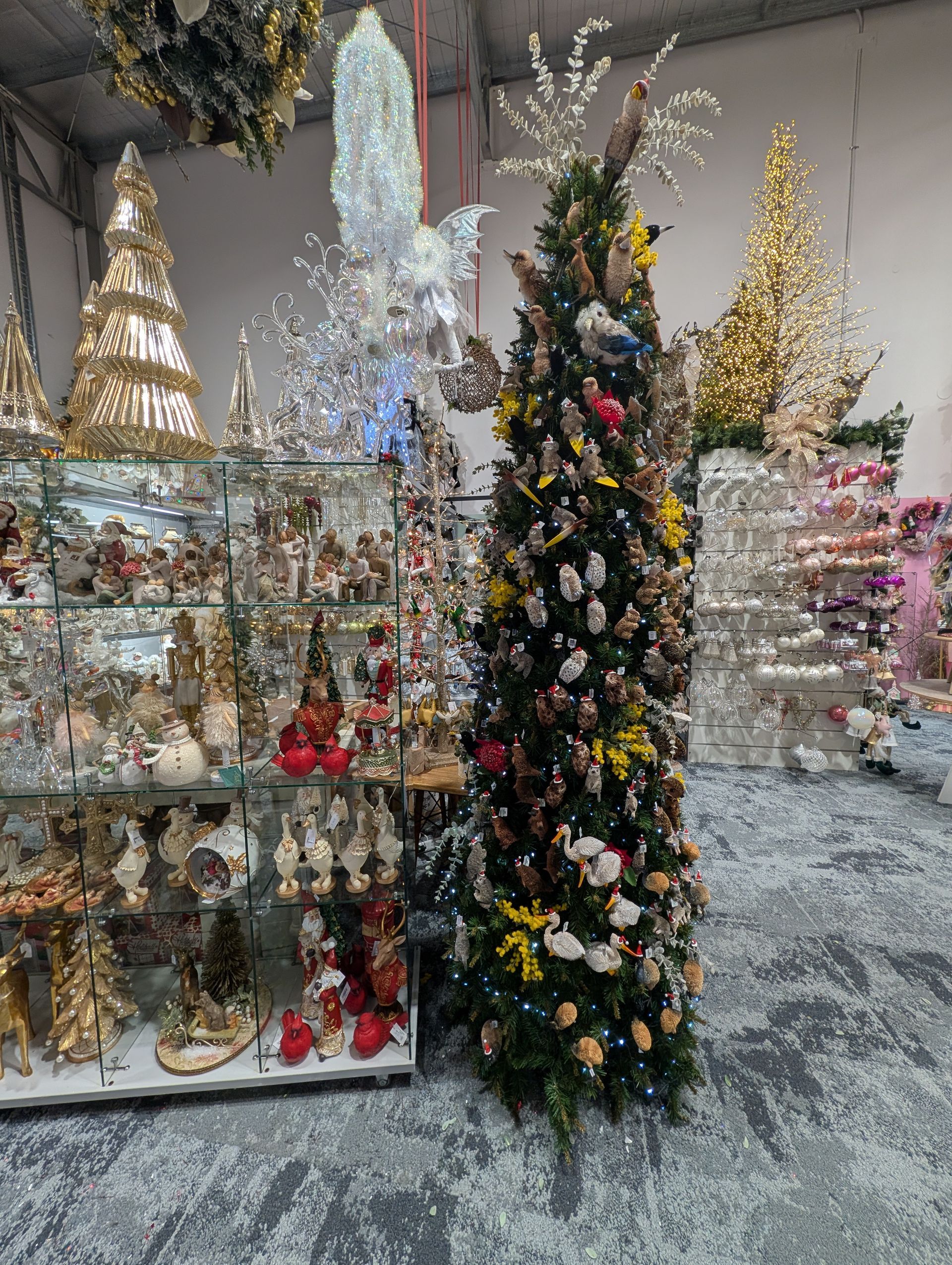 Holiday Display with Decorated Christmas Trees — Jingle Bell Christmas In Casino, NSW