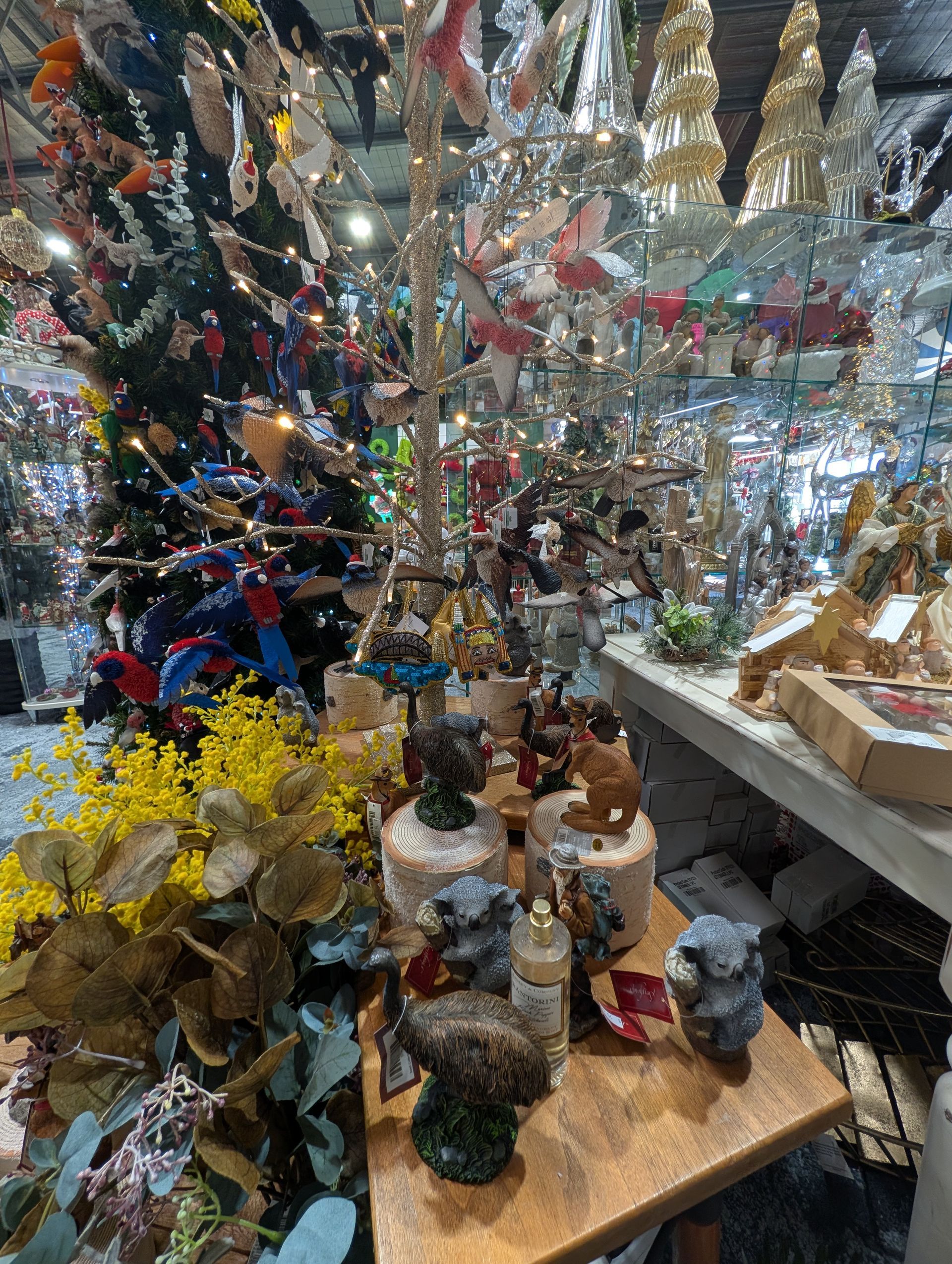 A Shop Display of Colorful Hanging Decorations — Jingle Bell Christmas In Casino, NSW