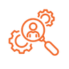 Gear With Magnifying Glass Icon | Muswellbrook, NSW | Lake Liddell Recreation Area