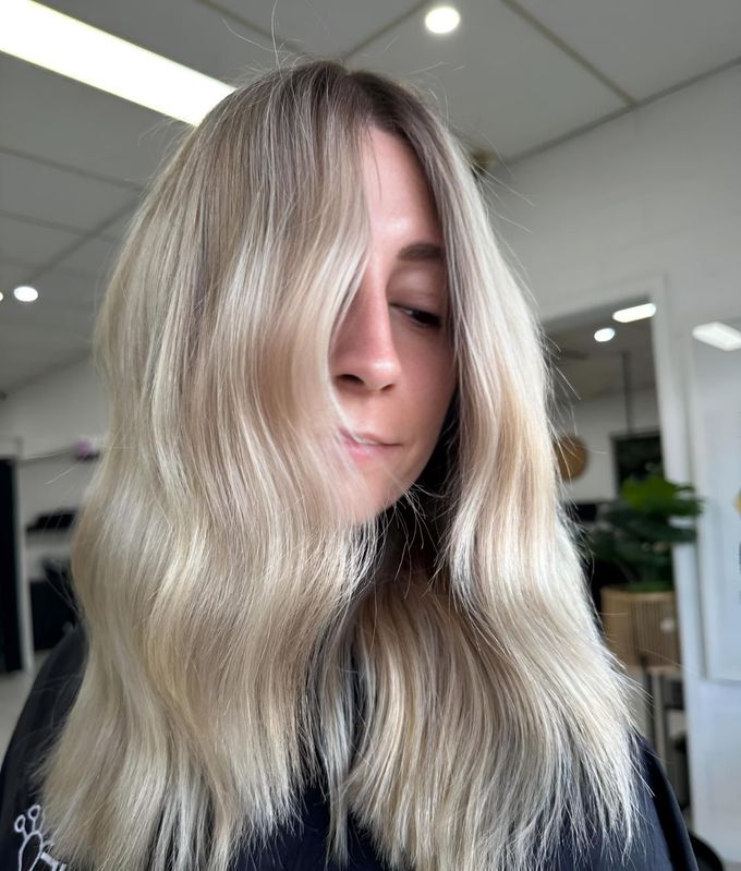 Long Blonde Hair — Beautique Hair Lounge & Beauty Bar In Condon, QLD