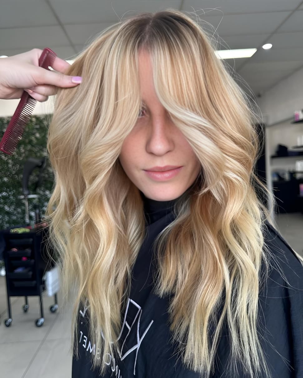 A Woman With Blonde Hair — Beautique Hair Lounge & Beauty Bar In Condon, QLD