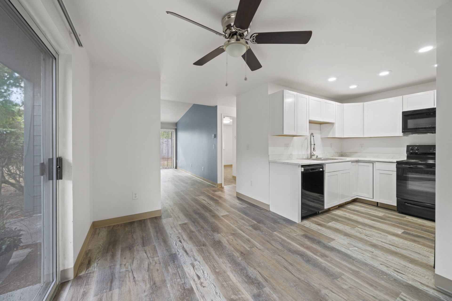 Dining and kitchen