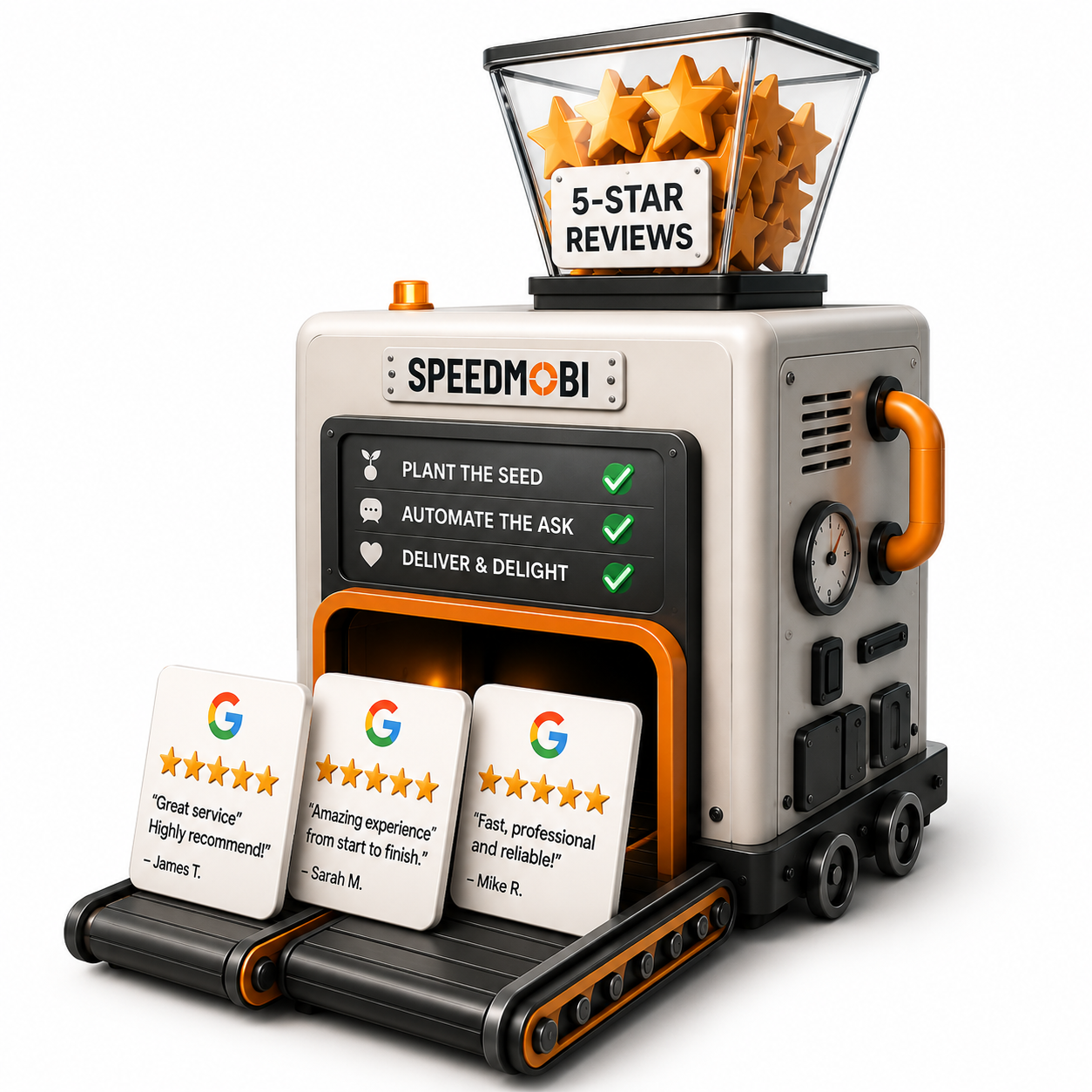 The Google Review Machine playbook by SpeedMobi