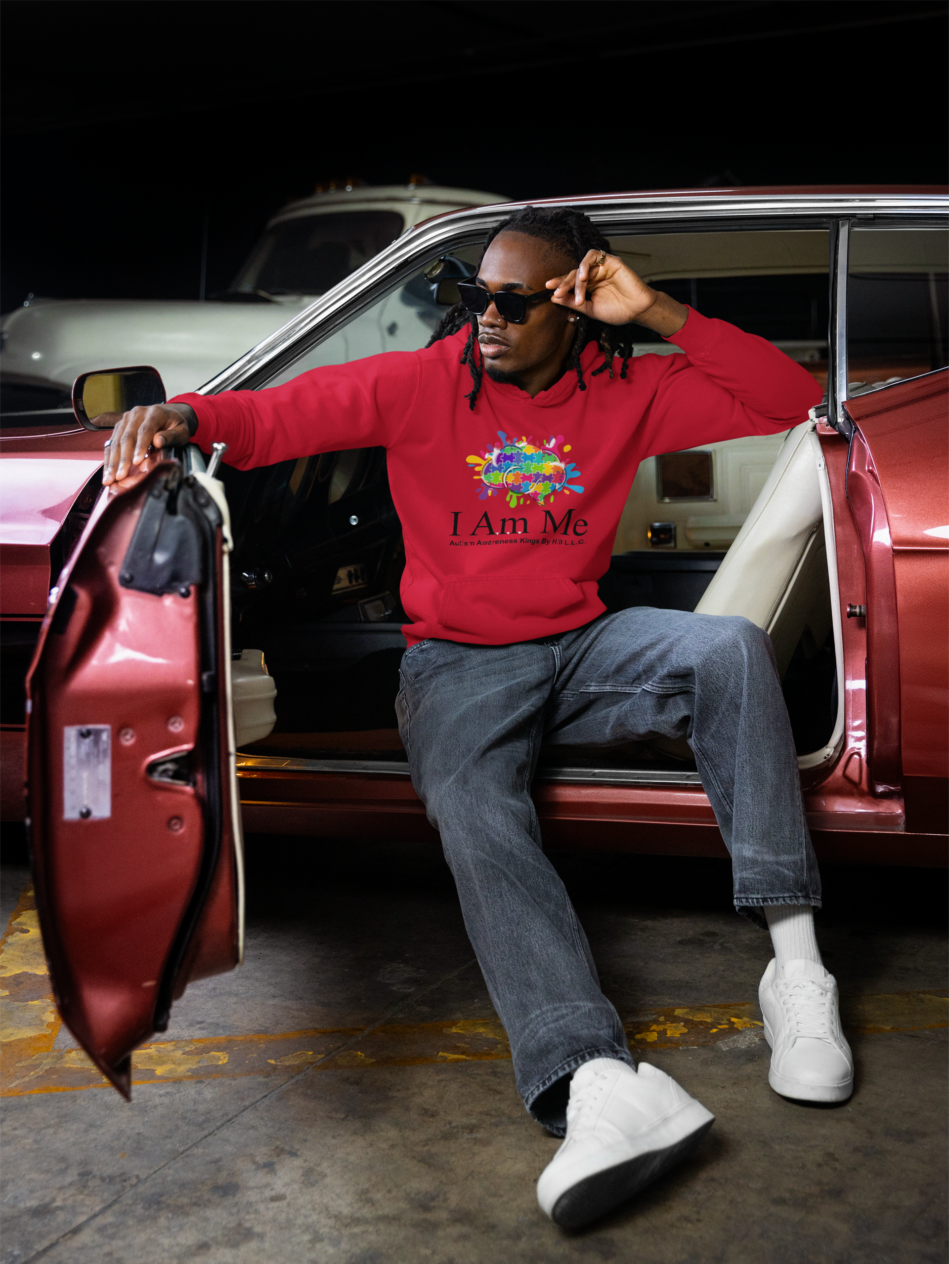 I Am Me (Red Hoodie)