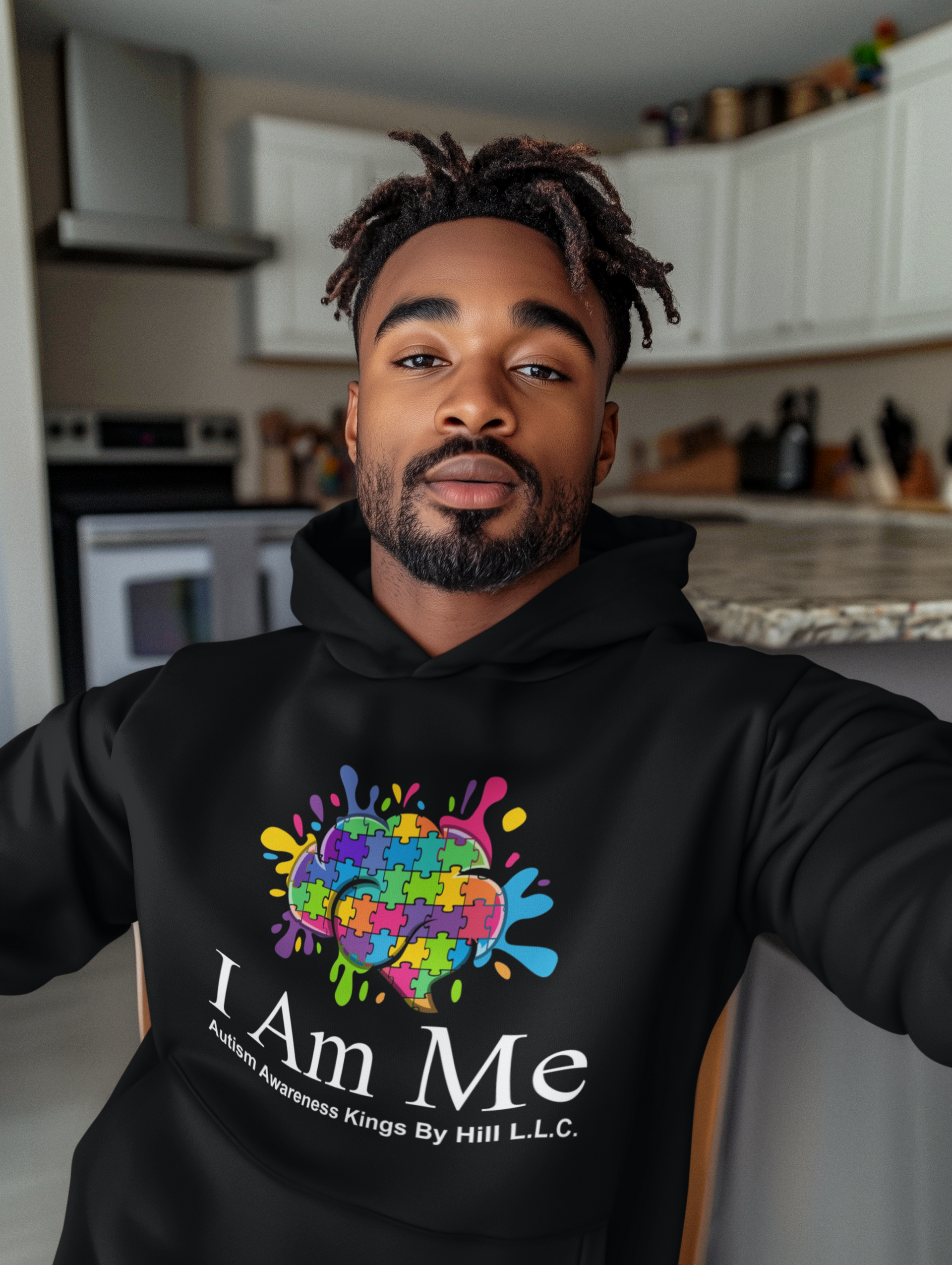 I Am Me (Black Hoodie)