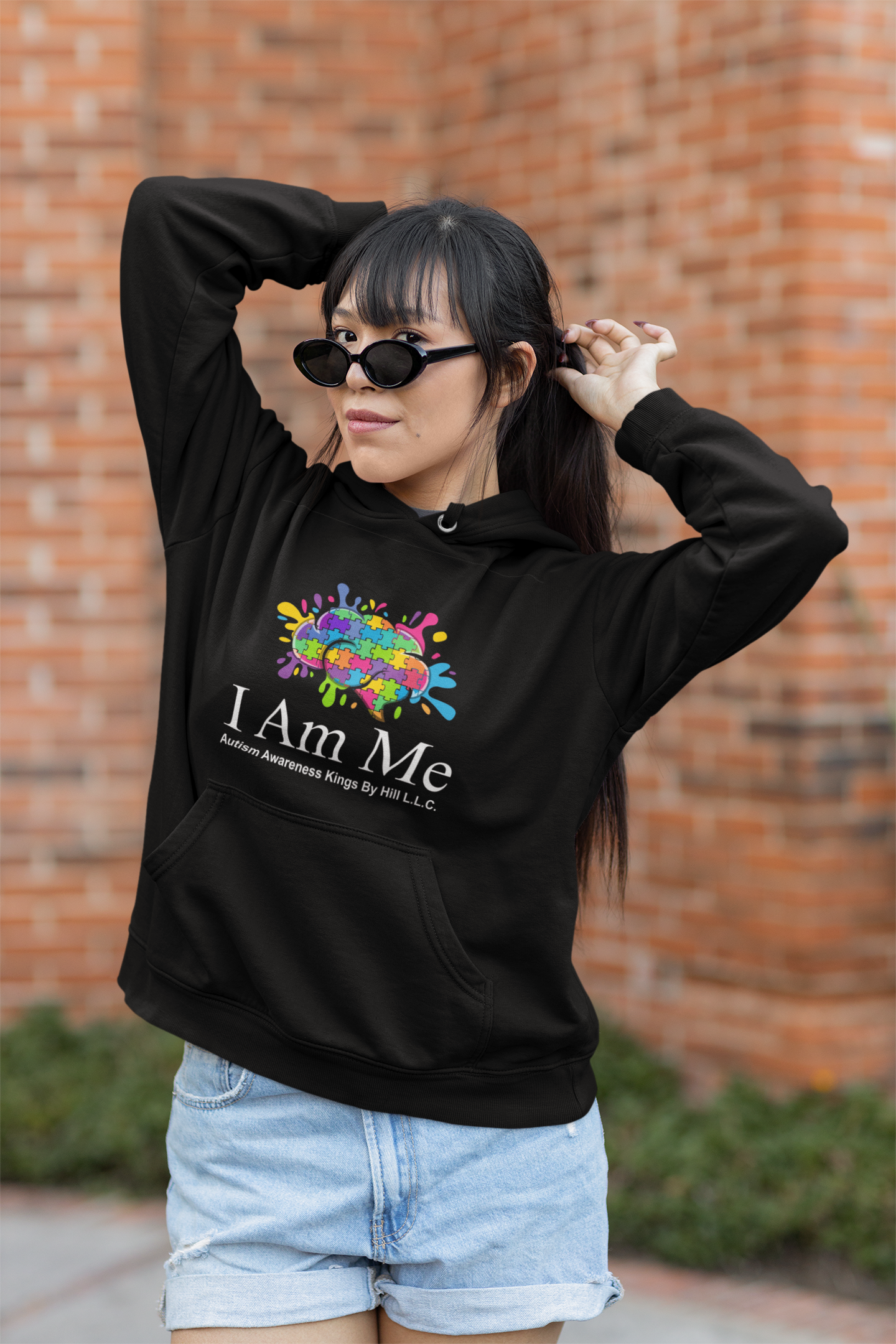 I Am Me (Black Hoodie)