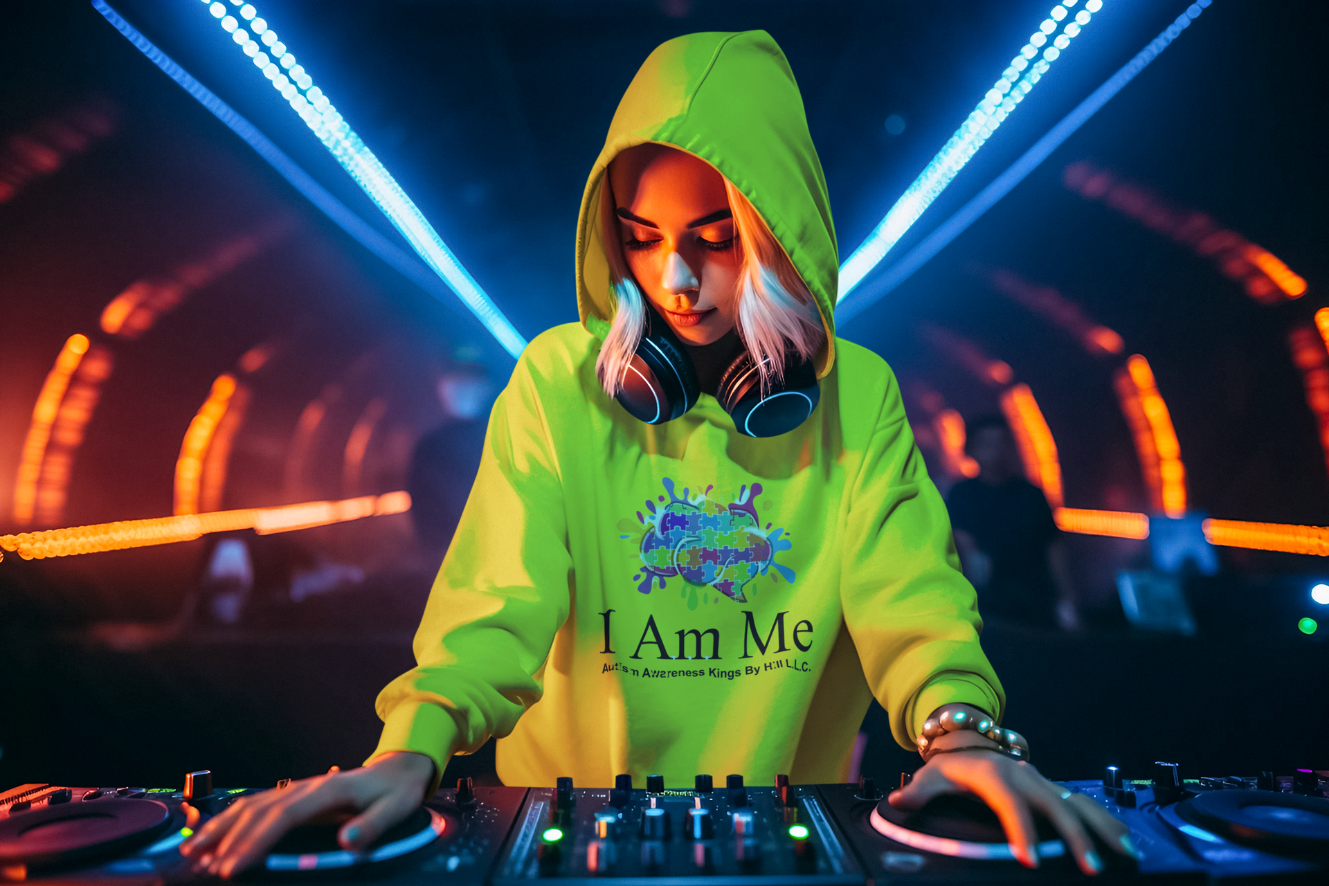 I Am Me (Yellow Hoodie)
