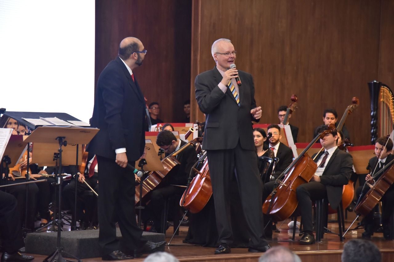 Palestra Alexander Baer com Orquestra Juntos em Sintonia Grupo José Alves