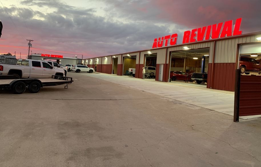 Auto Revival Shop Front — Justin, TX — Auto Revival