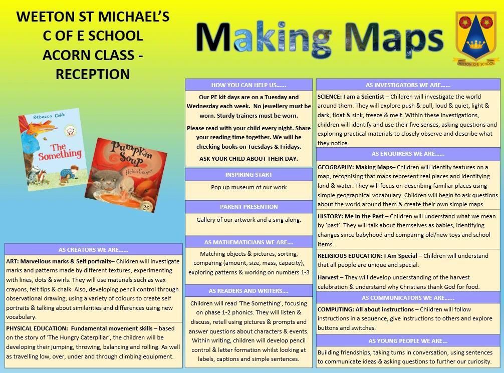 Autumn learning map