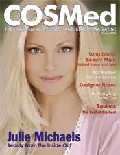 Magazine cover with blonde woman, 