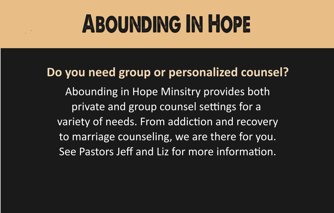 Abounding in Hope Ministry image