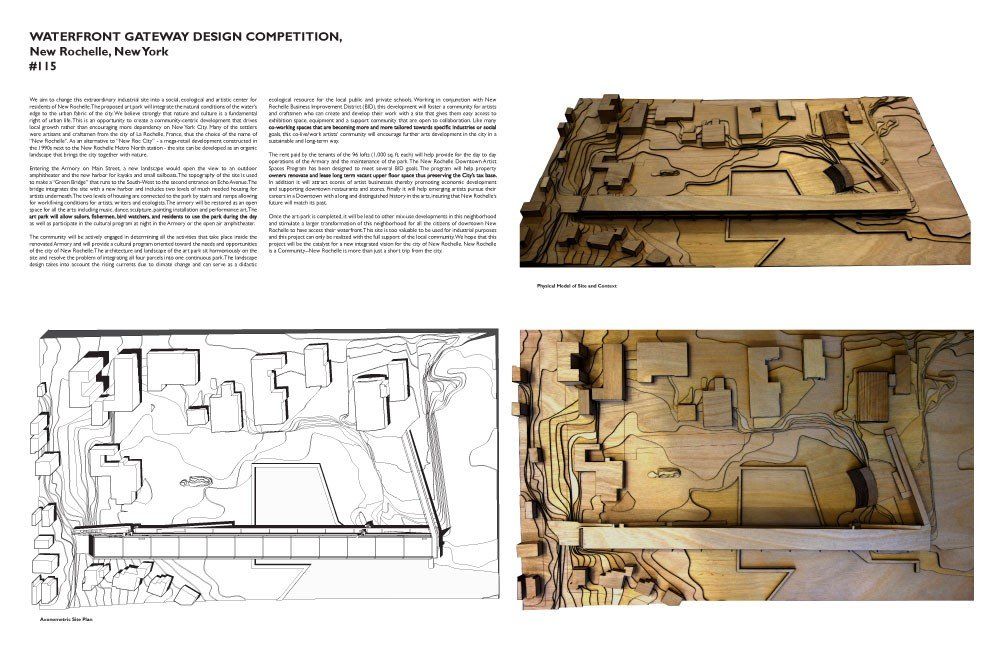 Waterfront Gateway Design Competition — New York, NY — Carlos Brillembourg Architects