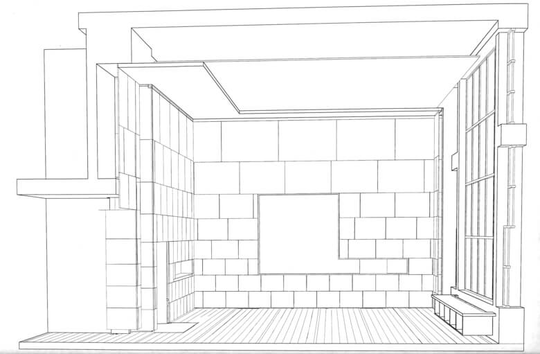 44 W 77th St Sketch — New York, NY — Carlos Brillembourg Architects