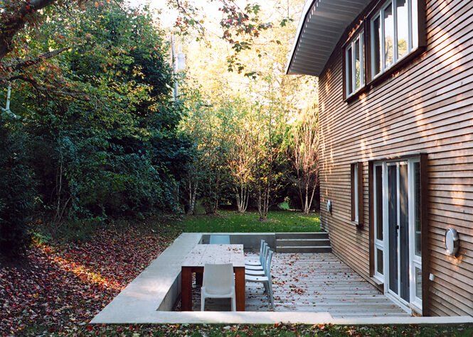 Hildreth House Backyard — New York, NY — Carlos Brillembourg Architects