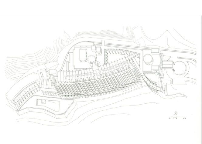 Hotel Casa Real Blue Print — New York, NY — Carlos Brillembourg Architects