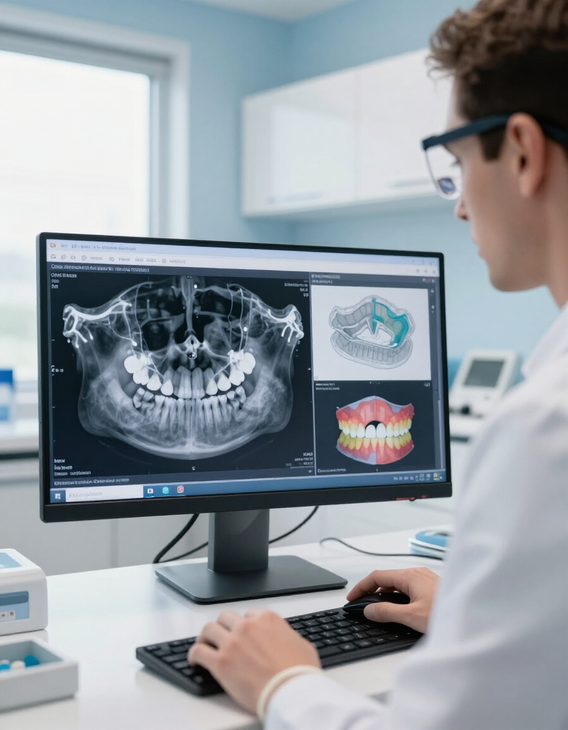 Tecnología digital dental en consultorio de Monterrey