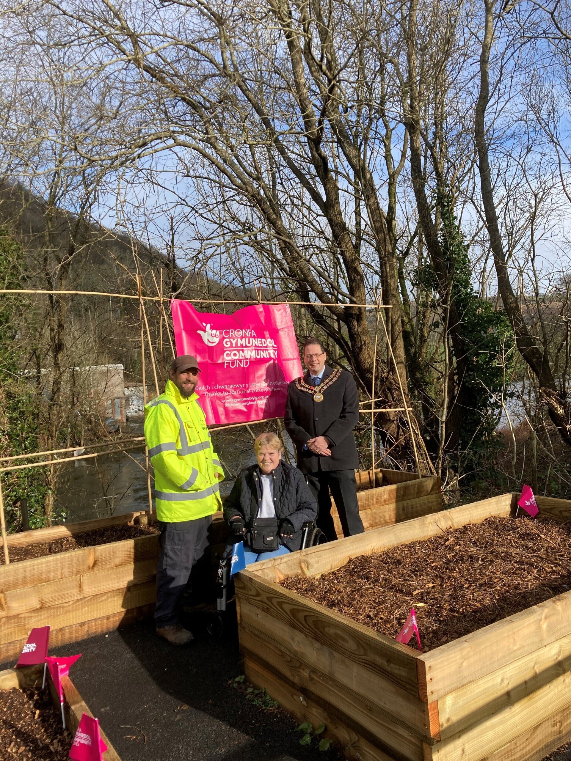 New Accessible Allotment Opens in Pontypridd