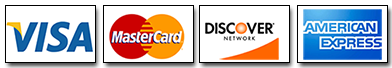 A visa mastercard discover and american express logo