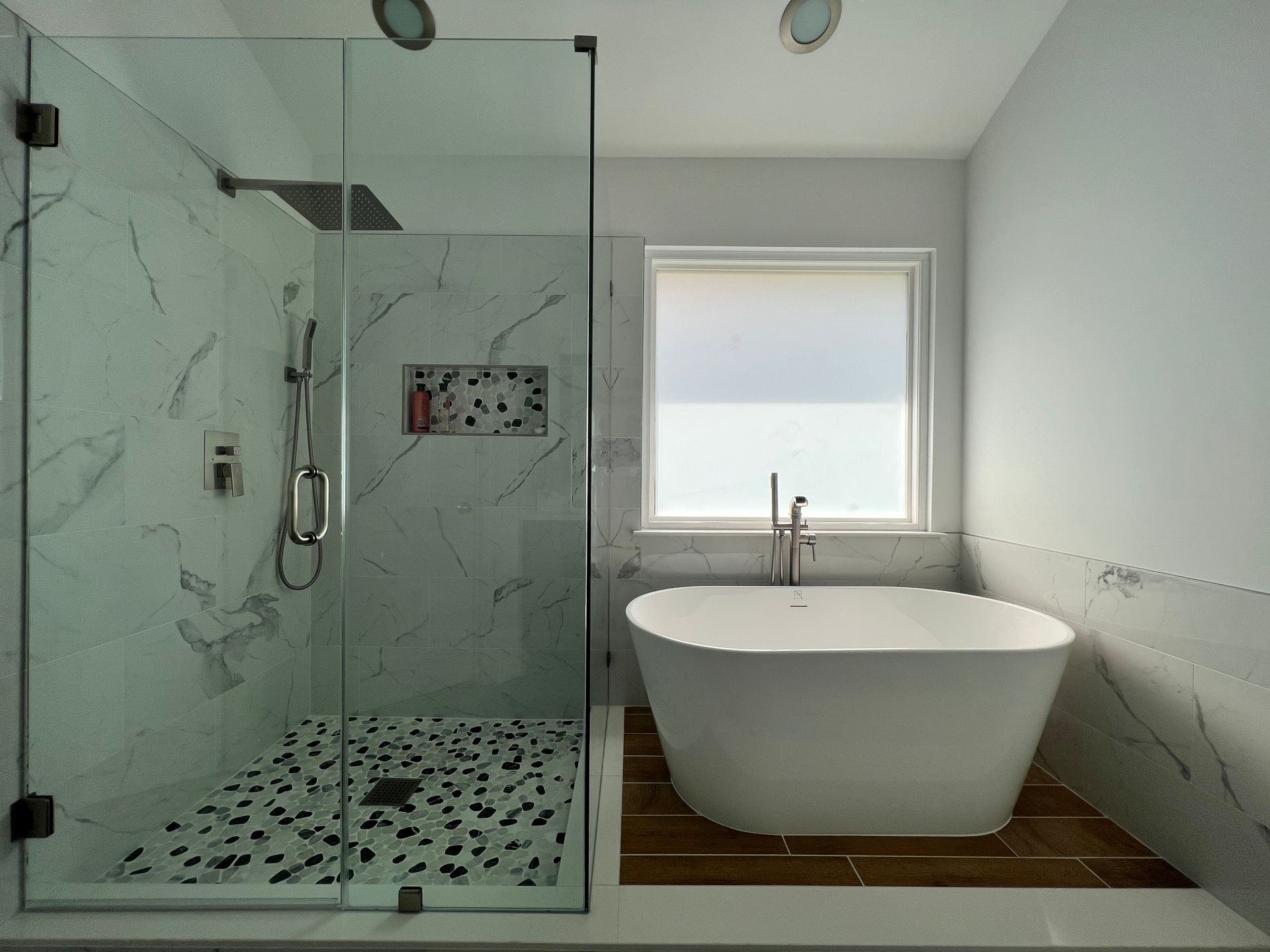 modern shower room