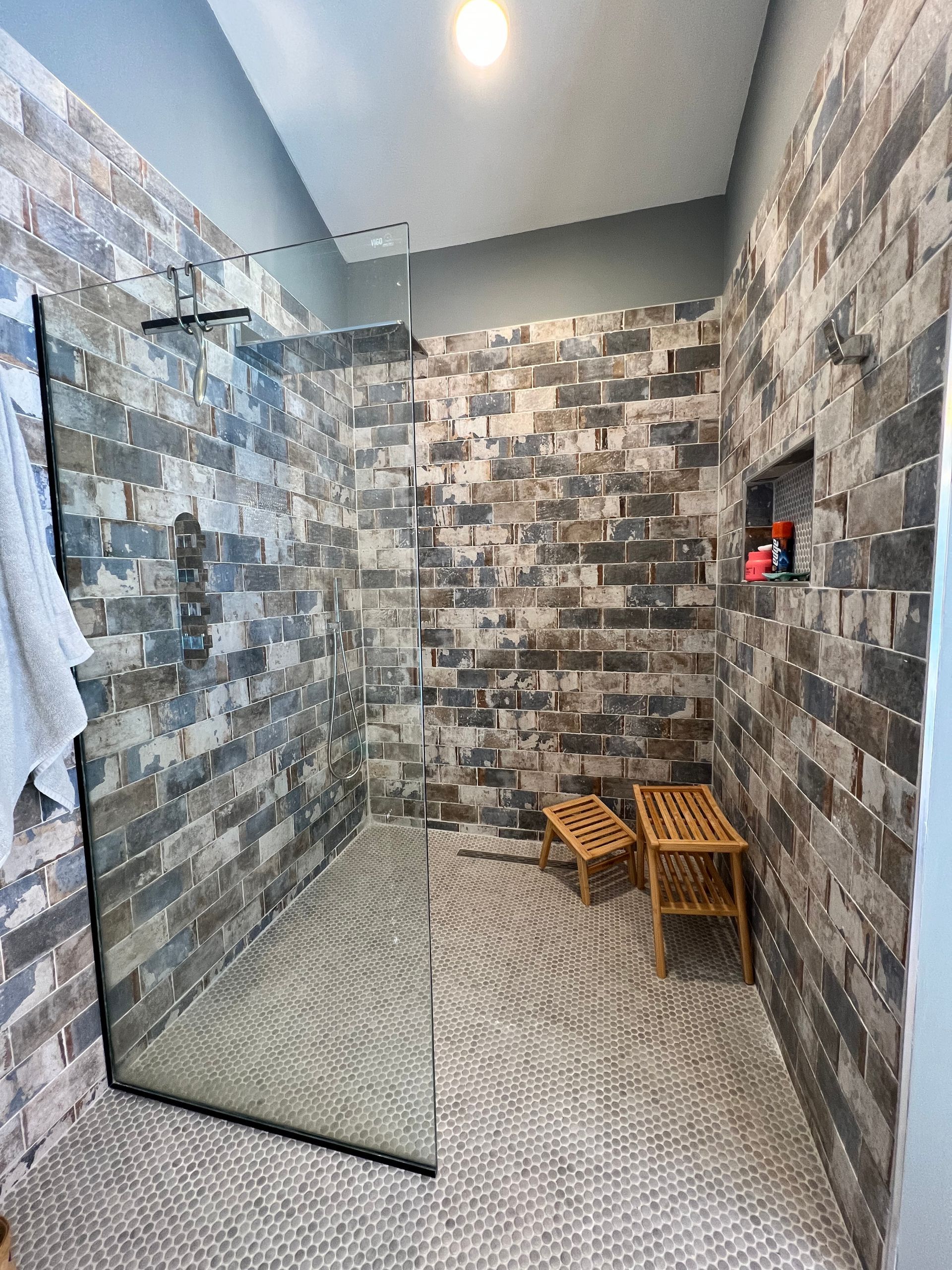 modern shower room