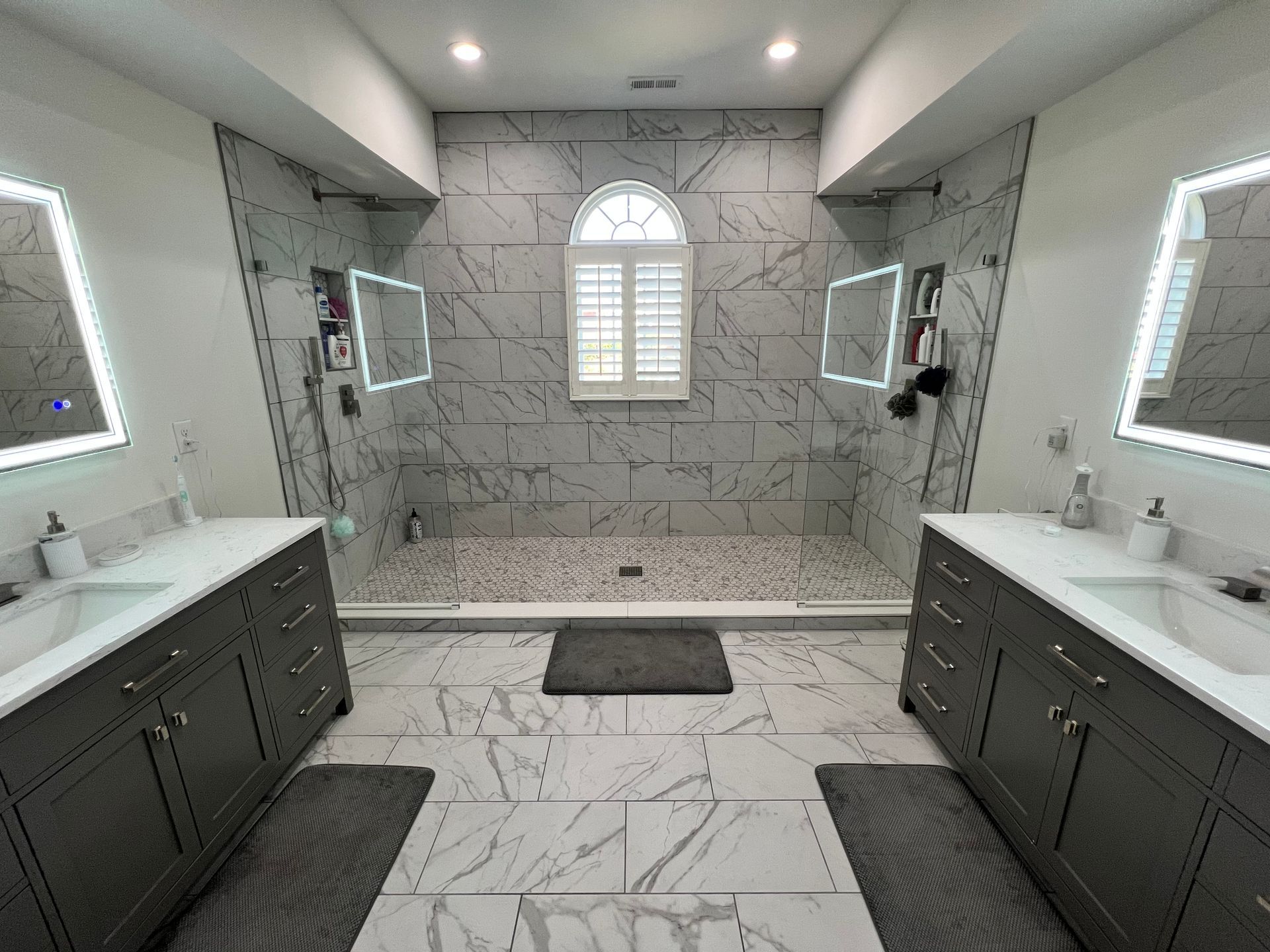 modern shower room