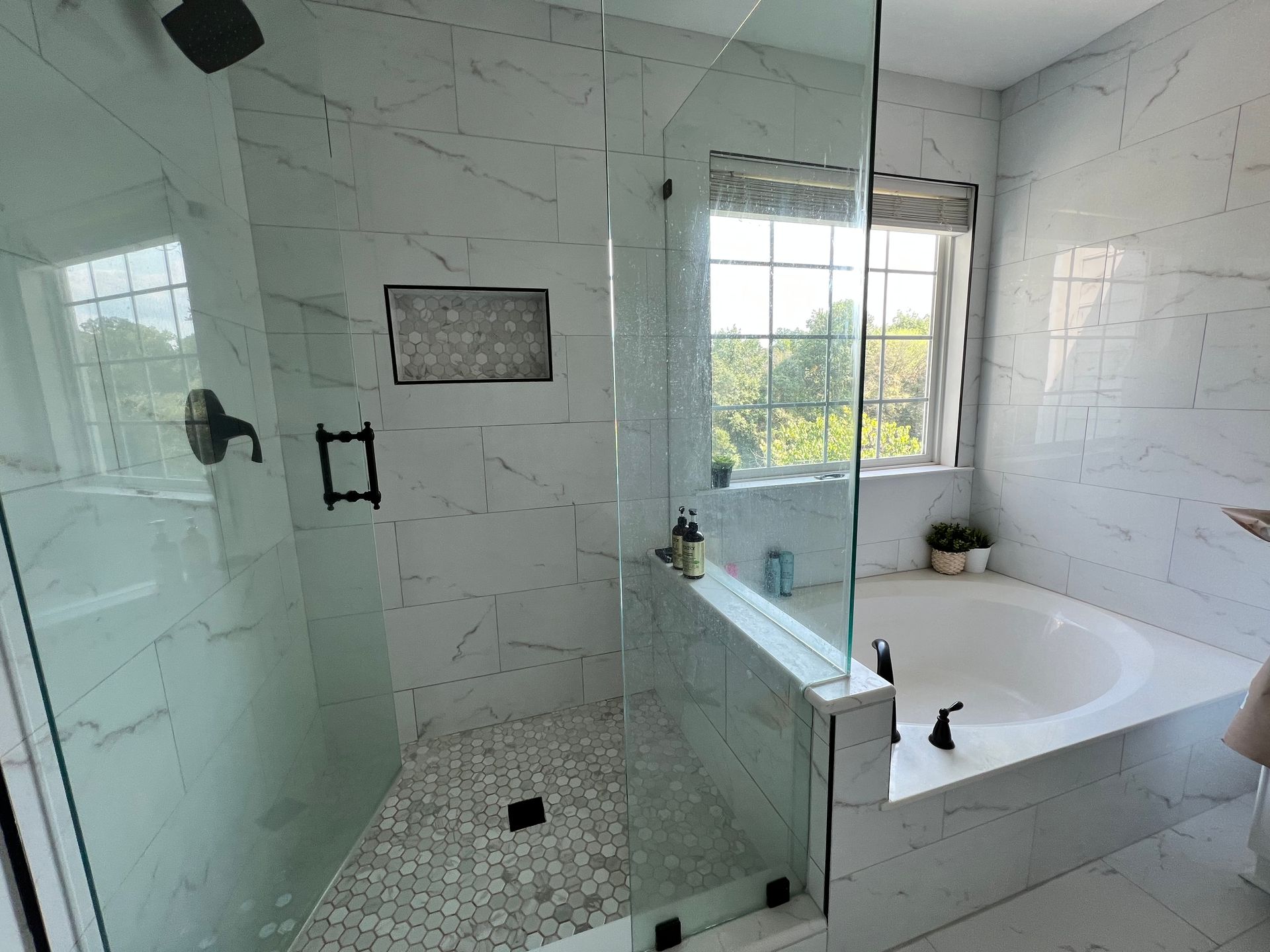 modern shower room