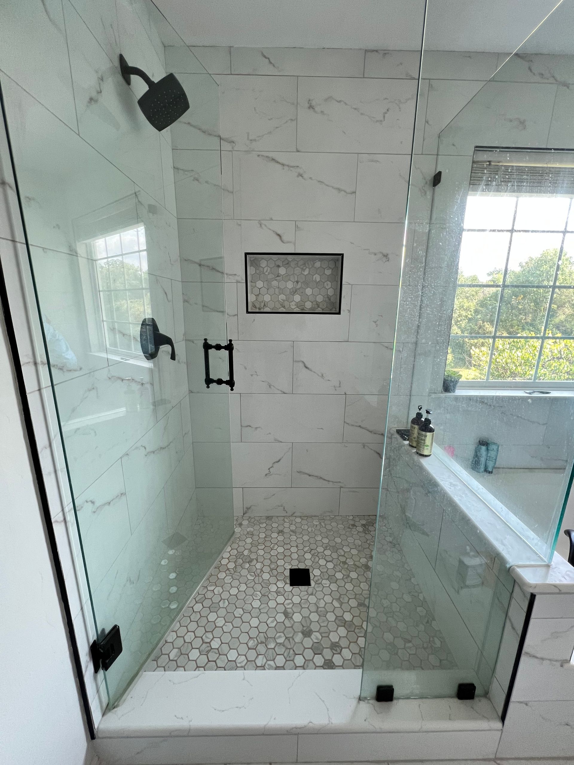 modern shower room