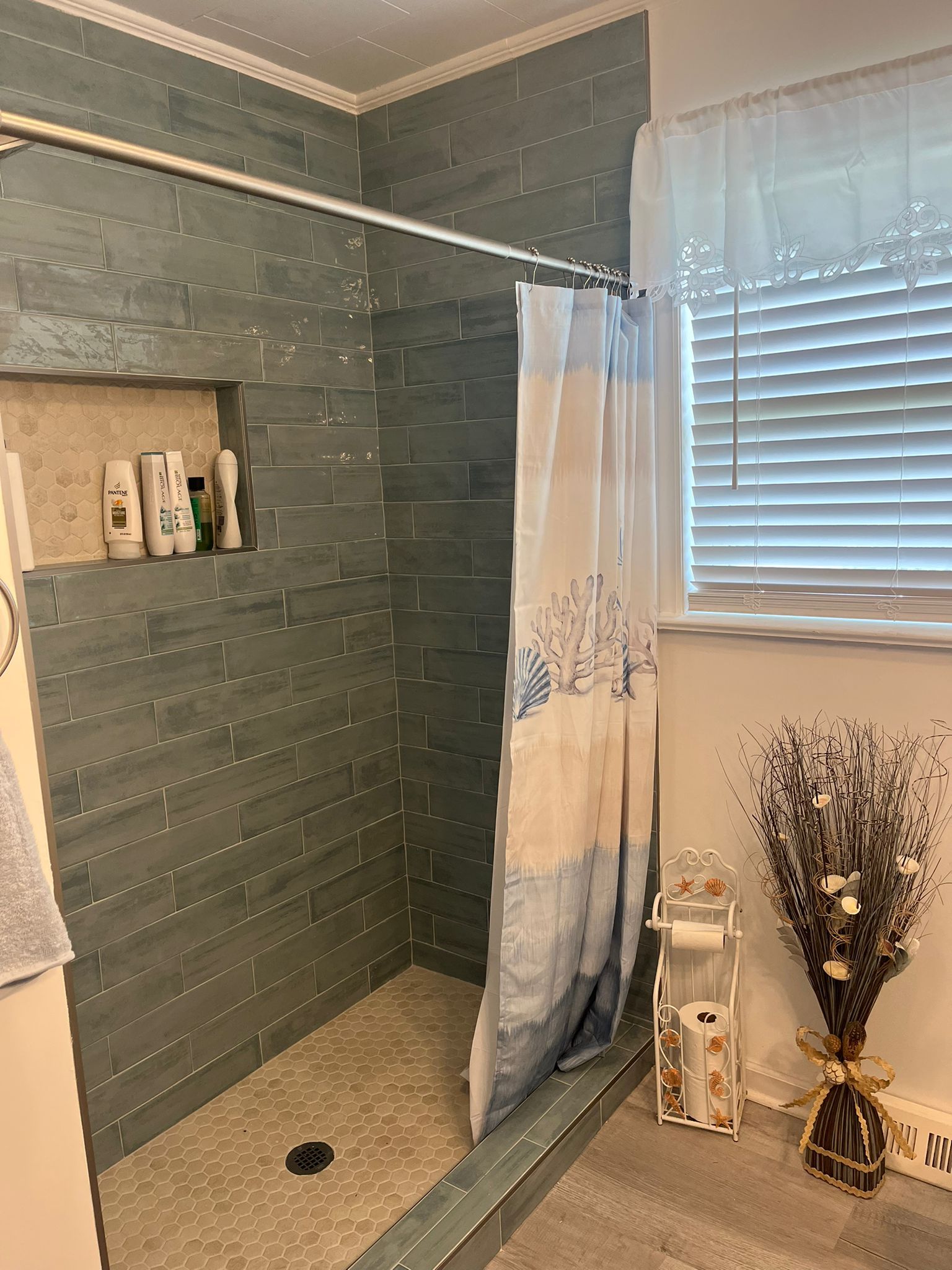 modern shower room