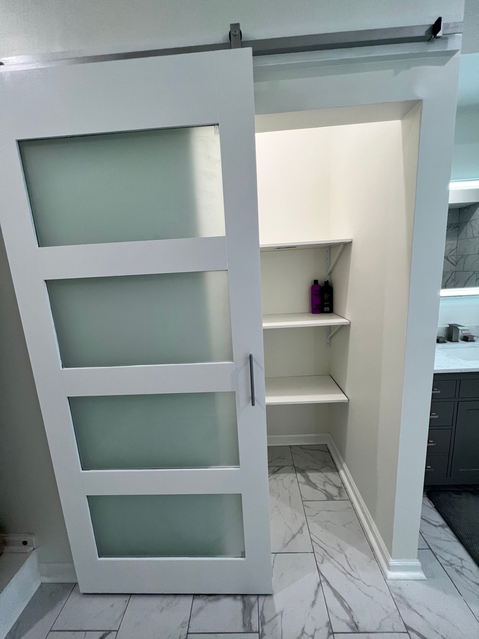modern shower room