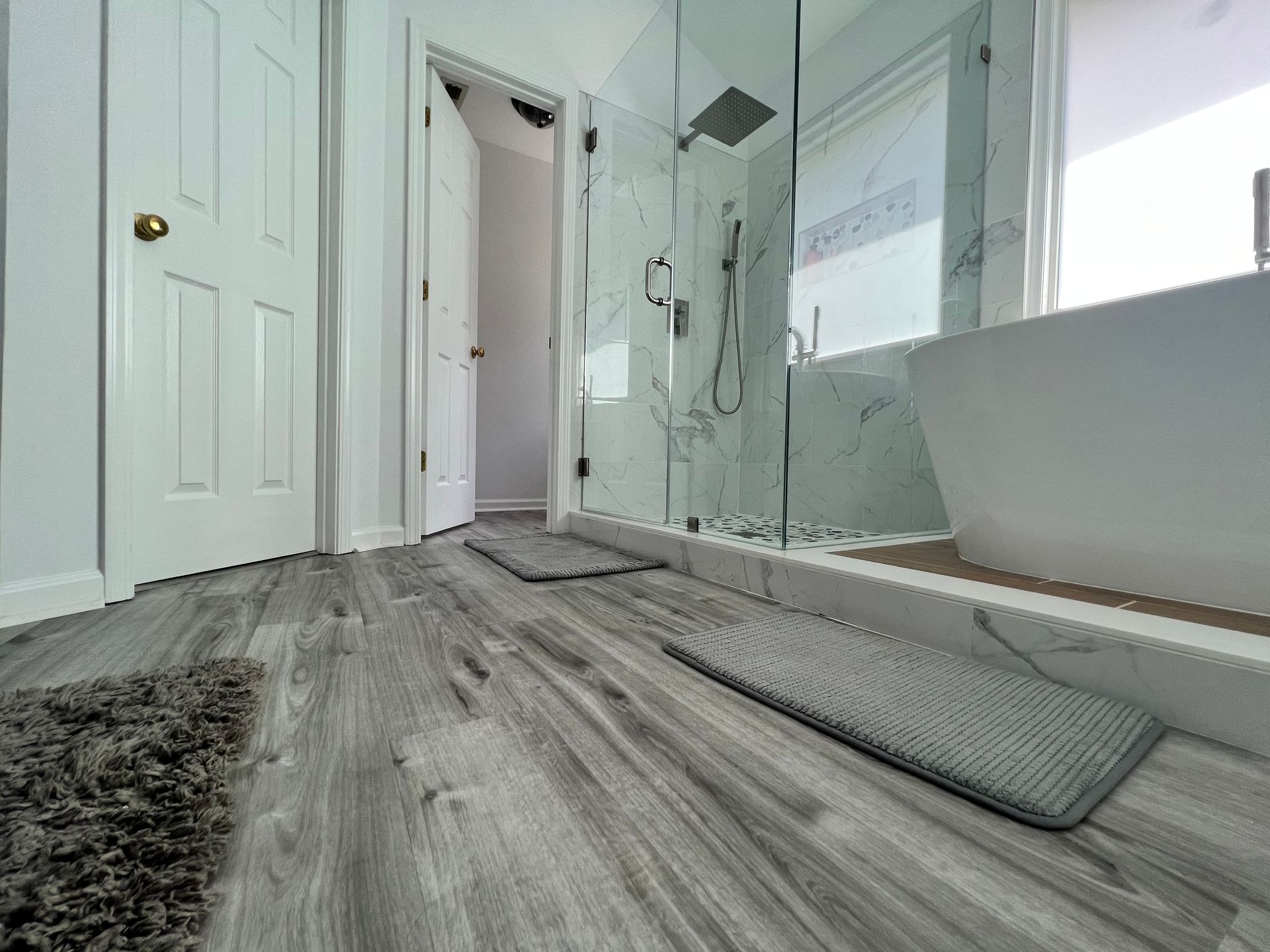 modern shower room