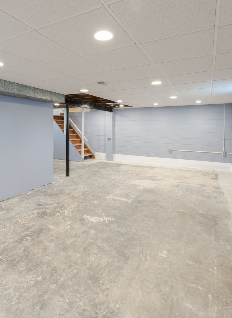 Basement under reconstruction
