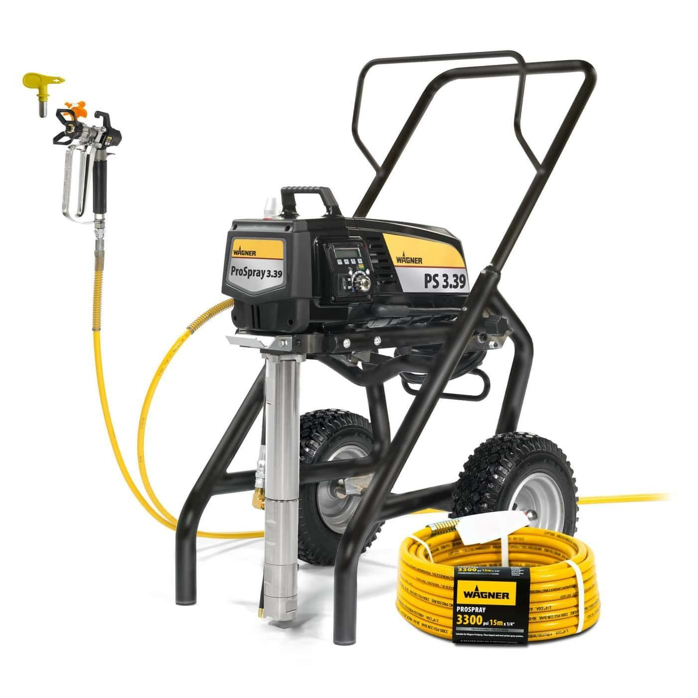 Black and Yellow Airless Paint Sprayer — Paint & Decor in Mount Isa City, QLD