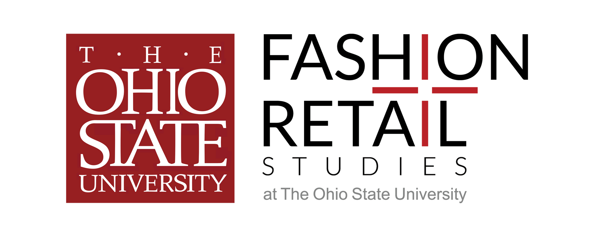 The Ohio State University Fashion Retail Studies logo.