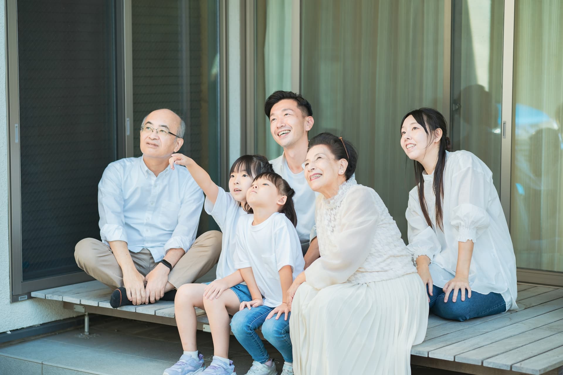 家族の写真
