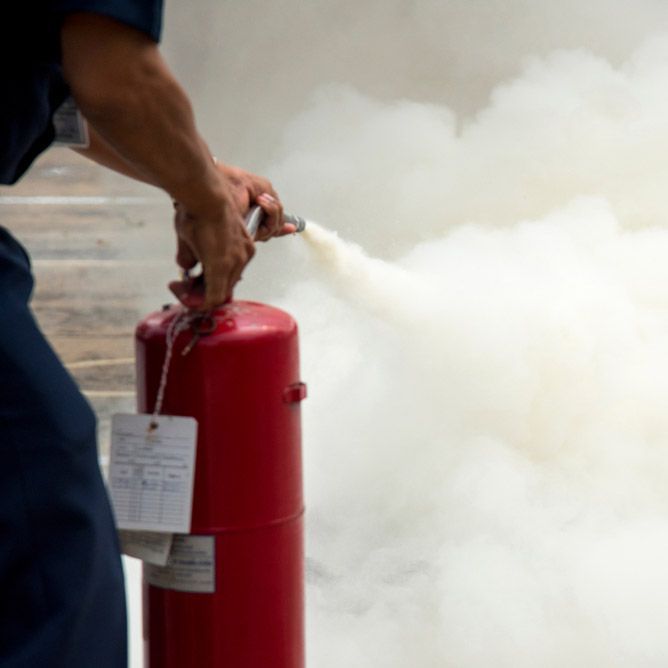 Training On How To Use Fire Extinguisher — Fire Safety in Tamworth, NSW