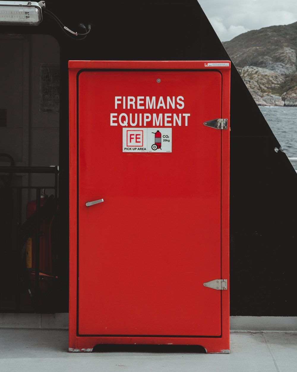 Fireman's Equipment Cabinet — Fire Safety in Tamworth, NSW