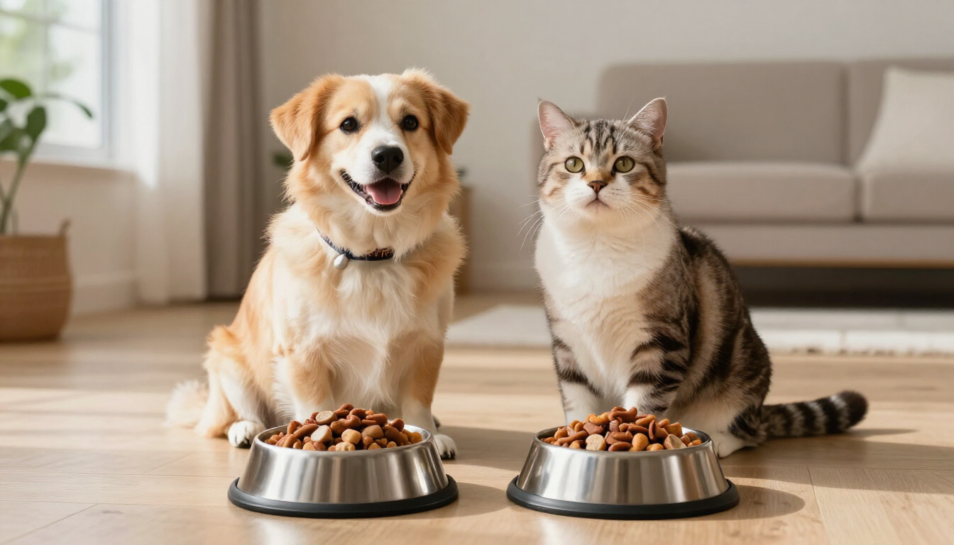 Alimento ideal para perros y gatos según sus necesidades