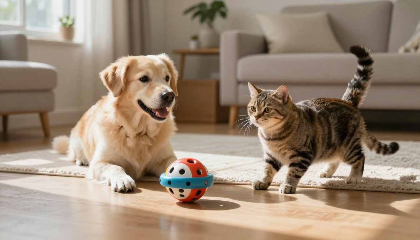Juegos y juguetes para perros y gatos