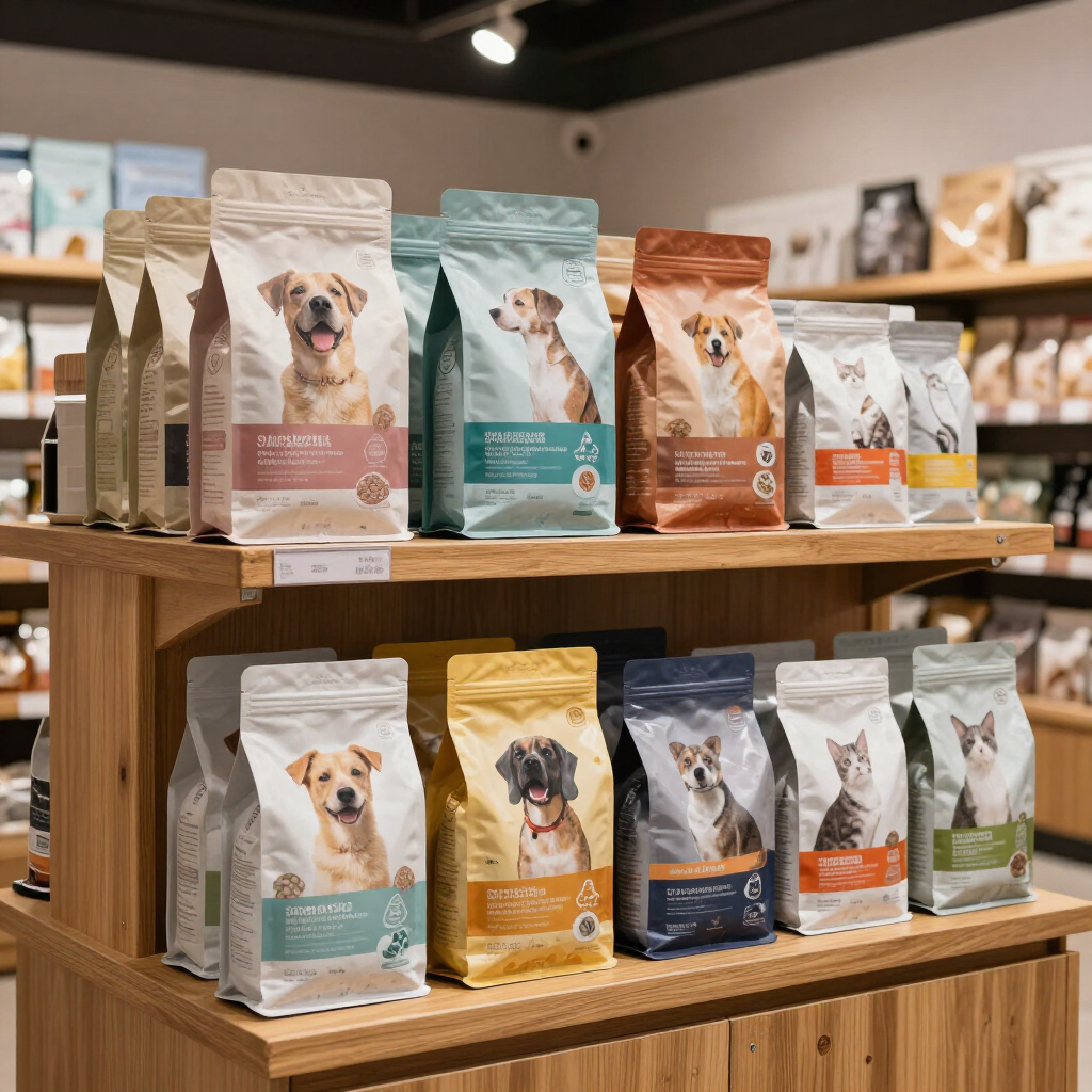 Alimentos premium para perros y gatos