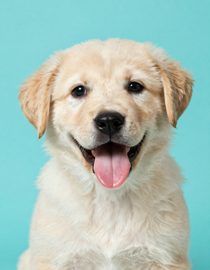 Perrito alegre