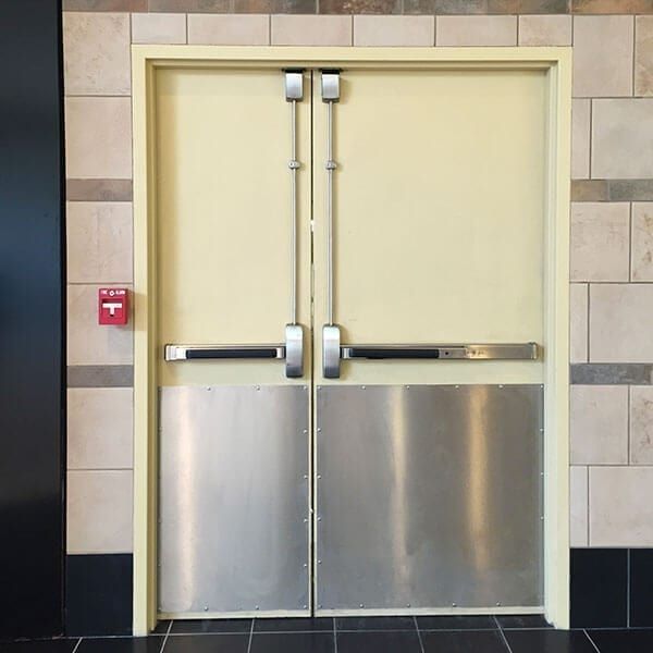 metal doors