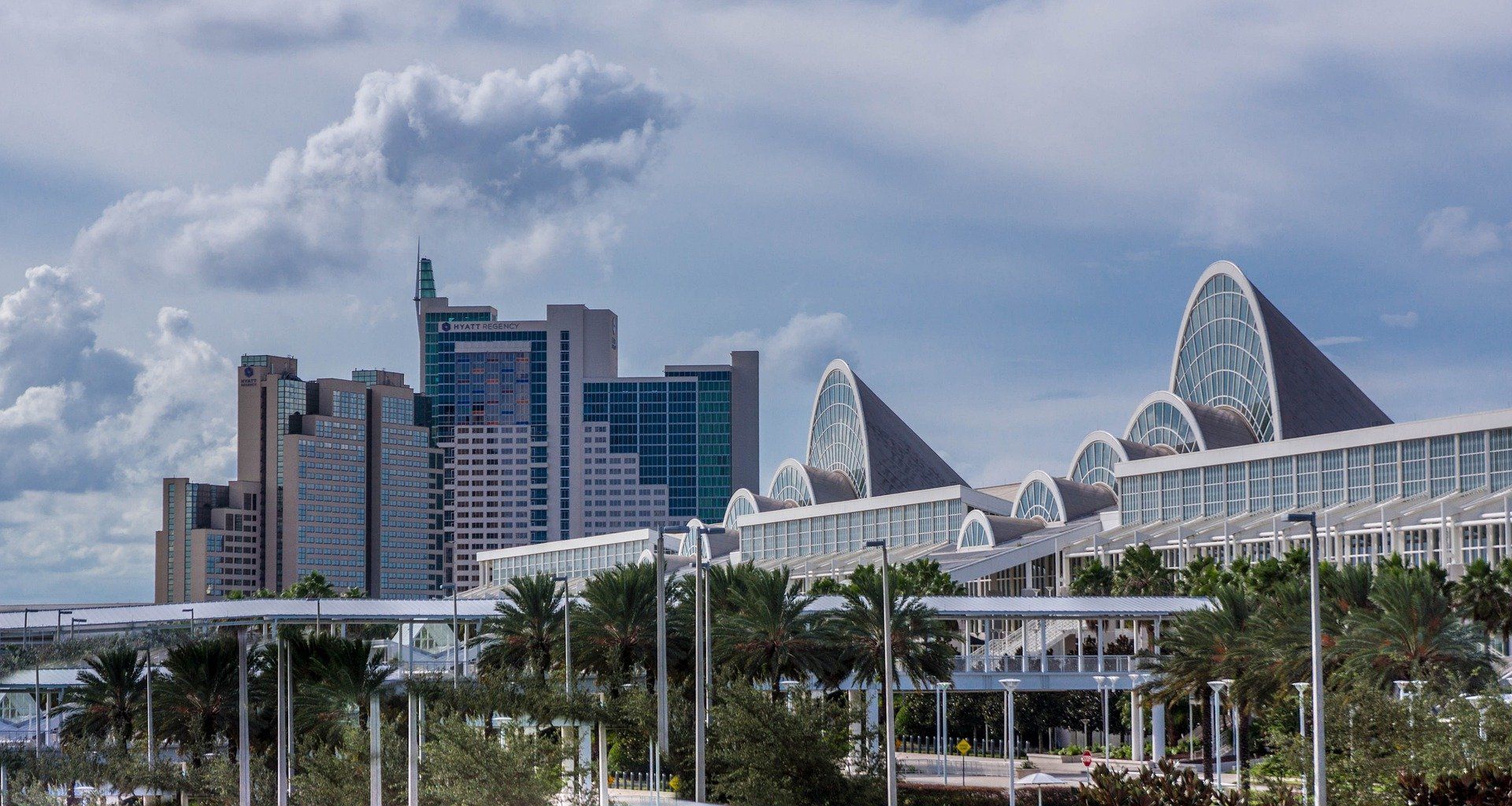 Orlando convention center exterior