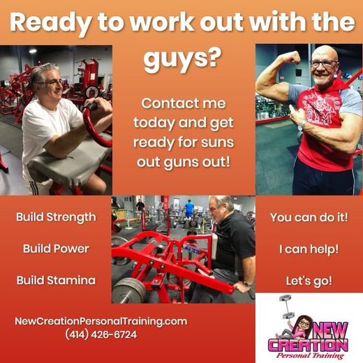 A group of people are using exercise machines in a gym.